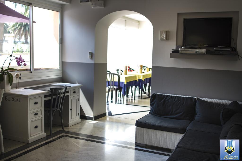 Hotel Mimosa Spotorno Bagian luar foto