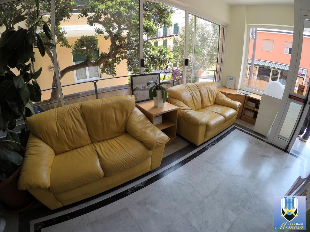 Hotel Mimosa Spotorno Bagian luar foto