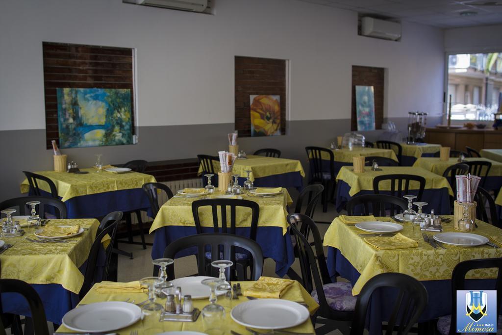 Hotel Mimosa Spotorno Bagian luar foto